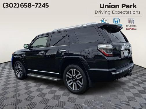 Midnight Black Metallic 2017 Toyota 4Runner Limited