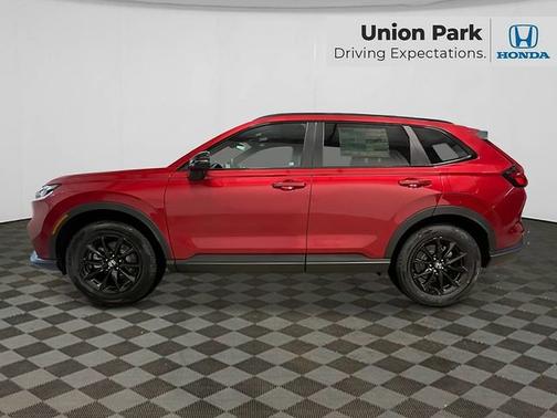 Radiant Red Metallic 2026 Honda CR-V Hybrid Sport-L