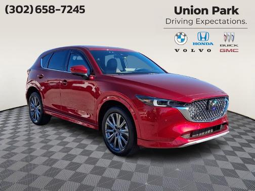 Soul Red Crystal Metallic 2025 Mazda CX-5 2.5 Turbo Signature