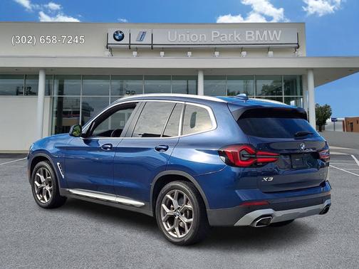 Phytonic Blue Metallic 2022 BMW X3 xDrive30i