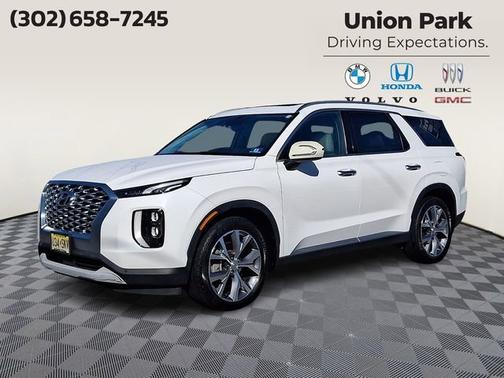 Hyper White 2020 Hyundai PALISADE SEL