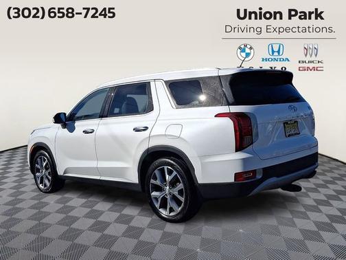 Hyper White 2020 Hyundai PALISADE SEL