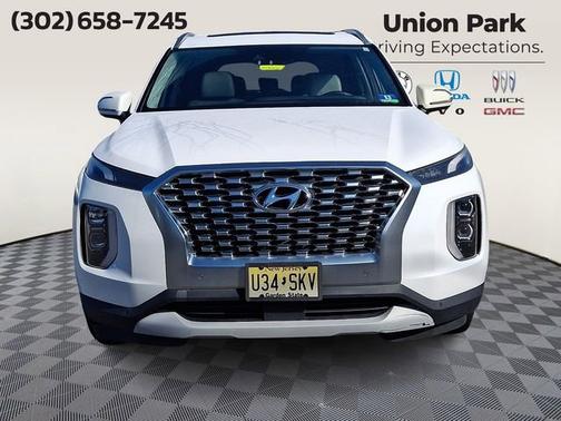 Hyper White 2020 Hyundai PALISADE SEL