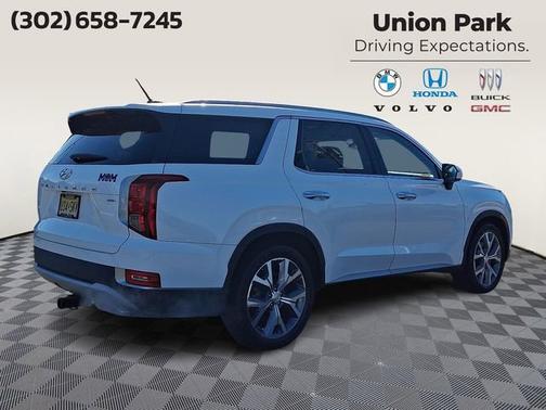 Hyper White 2020 Hyundai PALISADE SEL