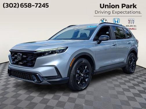 Silver Metallic 2026 Honda CR-V Hybrid Sport-L