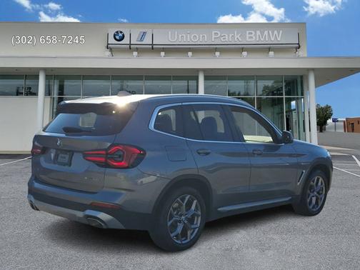 Skyscraper Grey Metallic 2024 BMW X3 xDrive30i