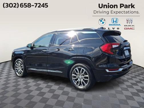 Ebony Twilight Metallic 2022 GMC Terrain Denali