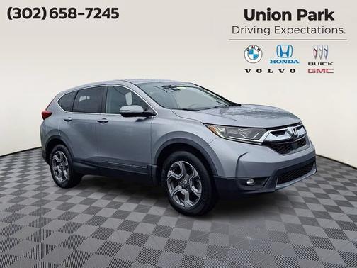 Silver 2018 Honda CR-V EX-L
