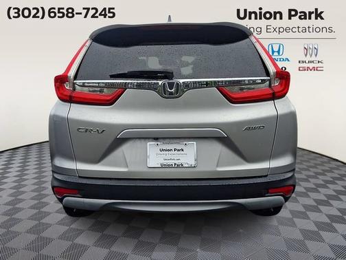 Silver 2018 Honda CR-V EX-L
