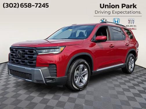 Radiant Red 2026 Honda Pilot EX-L