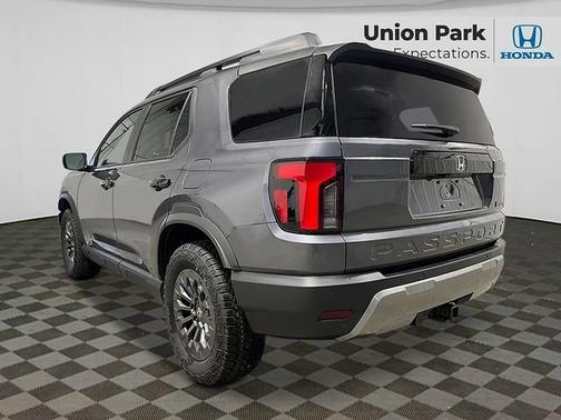 Modern Steel Metallic 2026 Honda Passport TrailSport