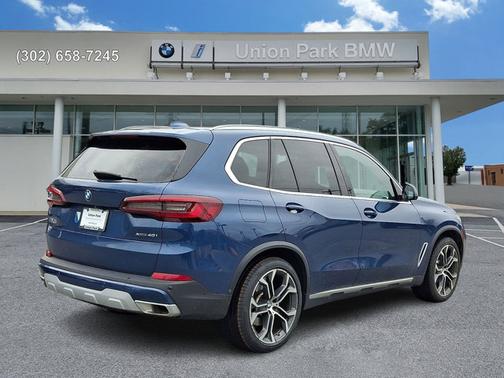 Phytonic Blue Metallic 2023 BMW X5 xDrive40i
