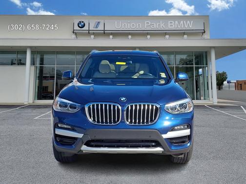 Phytonic Blue Metallic 2021 BMW X3 xDrive30i