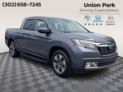 Gray 2017 Honda Ridgeline RTL-E