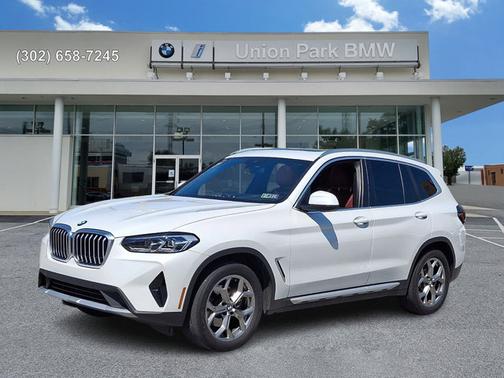 Mineral White Metallic 2022 BMW X3 xDrive30i