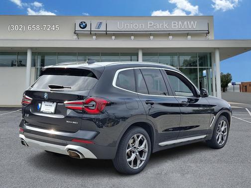 Black Sapphire Metallic 2024 BMW X3 xDrive30i
