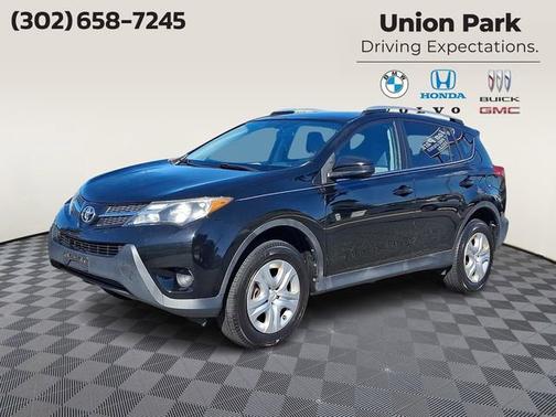 Black 2013 Toyota RAV4 LE