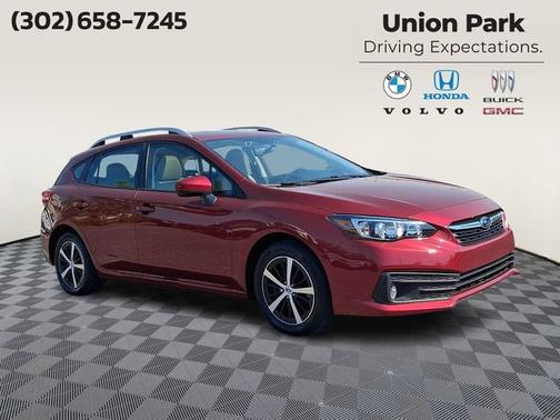Crimson Red Pearl 2020 Subaru Impreza Premium