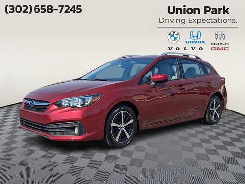 Crimson Red Pearl 2020 Subaru Impreza Premium