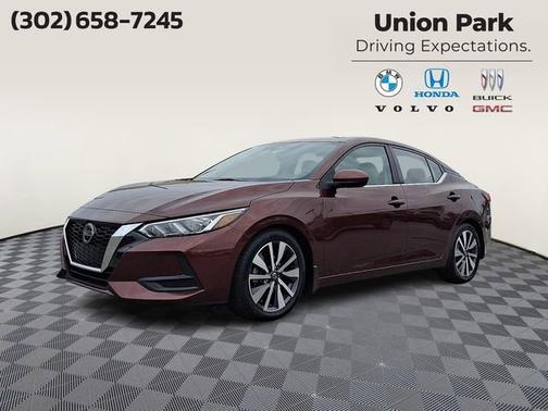 Rosewood Metallic 2021 Nissan Sentra SV
