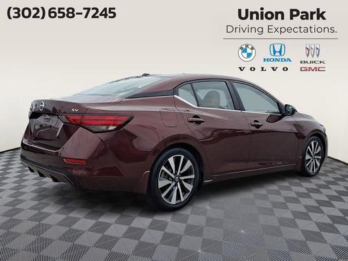 Rosewood Metallic 2021 Nissan Sentra SV