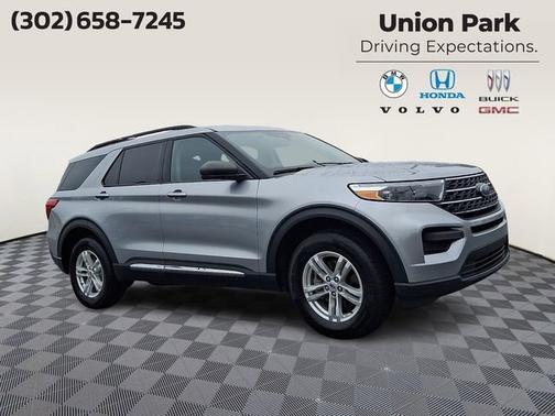 Silver Metallic 2023 Ford Explorer XLT