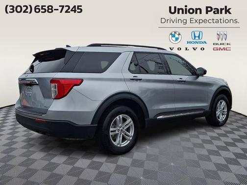 Silver Metallic 2023 Ford Explorer XLT