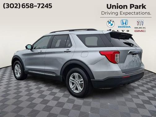 Silver Metallic 2023 Ford Explorer XLT
