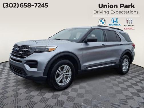 Silver Metallic 2023 Ford Explorer XLT