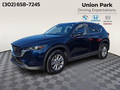 Deep Crystal Blue Mica 2022 Mazda CX-5 2.5 S Preferred Package