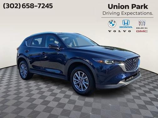 Deep Crystal Blue Mica 2022 Mazda CX-5 2.5 S Preferred Package