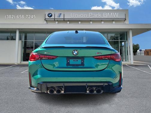 Isle of Man Green Metallic 2026 BMW M4 Competition xDrive