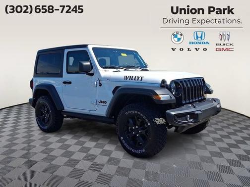 Bright White Clearcoat 2023 Jeep Wrangler Willys
