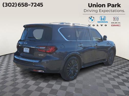 Anthracite Gray 2023 INFINITI QX80 PREMIUM SELECT