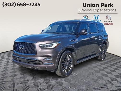 Anthracite Gray 2023 INFINITI QX80 PREMIUM SELECT