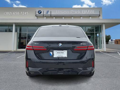 Black Sapphire Metallic 2024 BMW 540 540i xDrive
