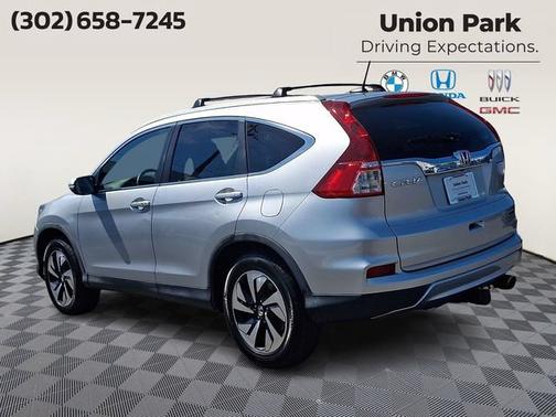 Silver 2015 Honda CR-V Touring