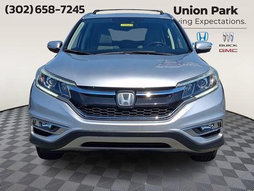 Silver 2015 Honda CR-V Touring