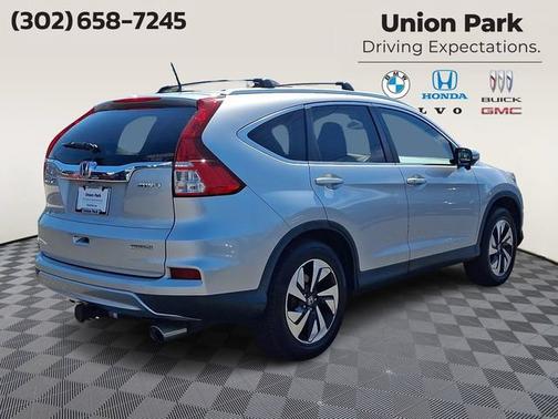 Silver 2015 Honda CR-V Touring