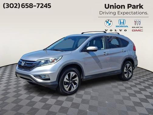Silver 2015 Honda CR-V Touring