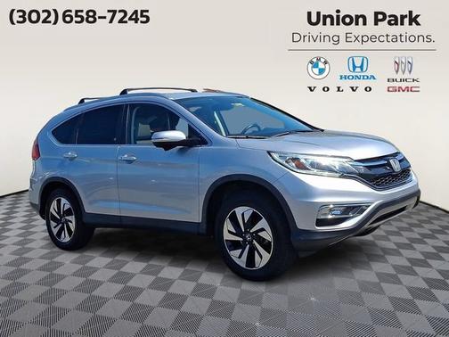 Silver 2015 Honda CR-V Touring