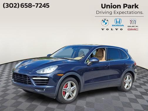 Dark Blue Metallic 2012 Porsche Cayenne Turbo