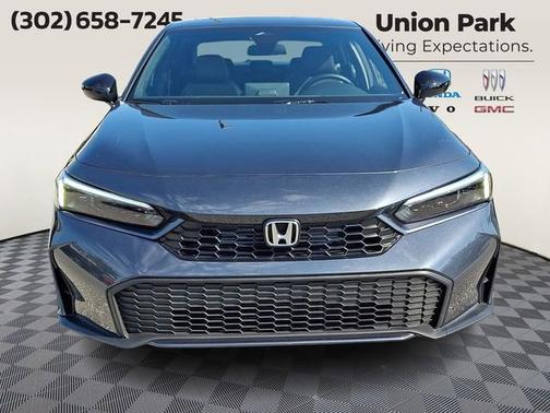 Gray 2026 Honda Civic Hybrid Sport