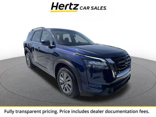 Deep Ocean Blue 2025 Nissan Pathfinder SV