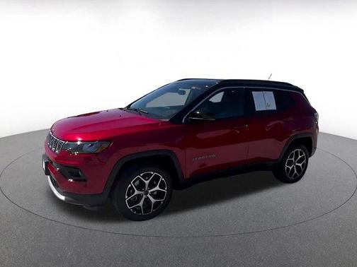 Red 2025 Jeep Compass Limited