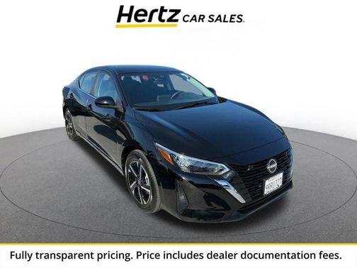 Black 2025 Nissan Sentra SV