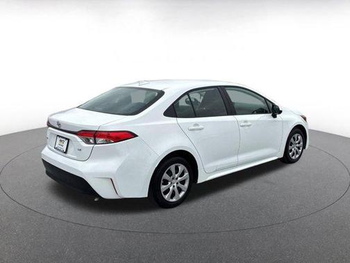 White 2025 Toyota Corolla LE