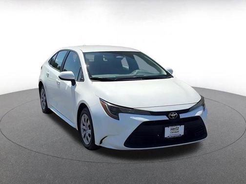 White 2025 Toyota Corolla LE