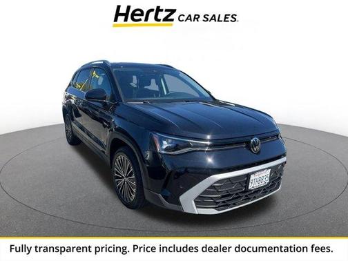 Deep Black Pearl Effect 2025 Volkswagen Taos 1.5T SE