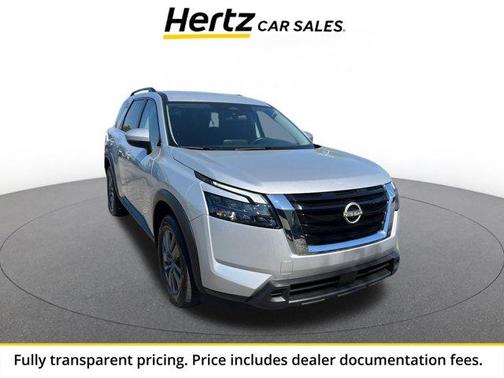 Brilliant Silver Metallic 2025 Nissan Pathfinder SV